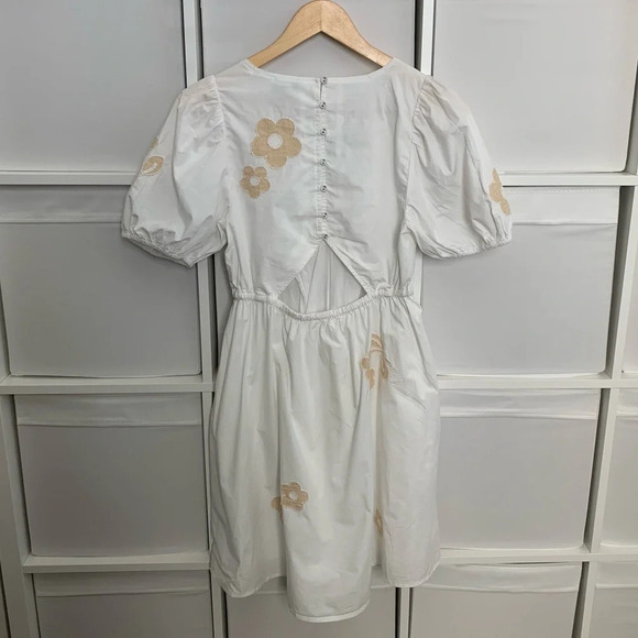 Madewell Annamarie Floral Embroidered Mini Dress - Picture 6 of 6